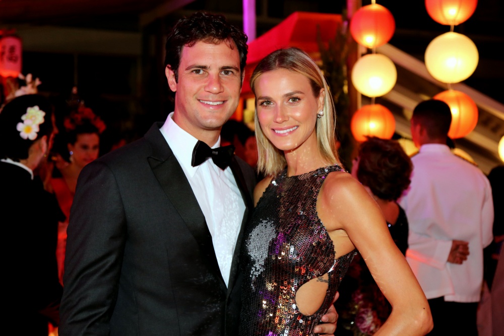 A modelo e apresentadora Renata Kuerten e o amado Beto Senna