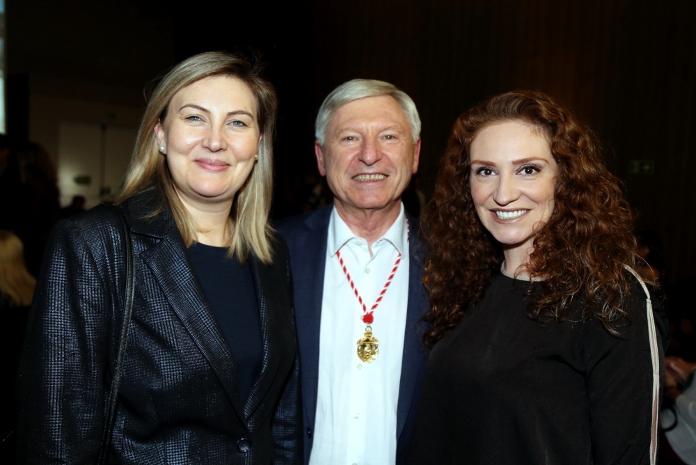 Da Termatalia Espanha os diretores, Emma Gonzalez Dieguez e Alejandro Rubin Carballo com a Jornalista curitibana Carolina Leal.