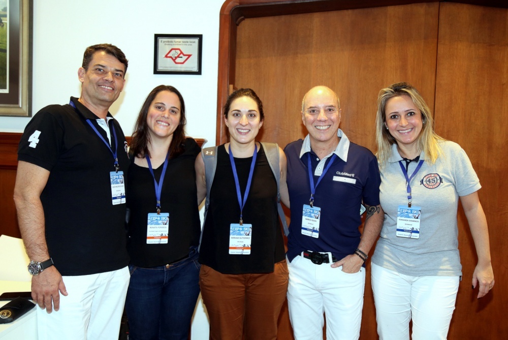 Do internacional Club Med, Jose Macário e Renata Fonseca e Mirian Gutierrez e Marco Oliva e Fernanda Dominicis