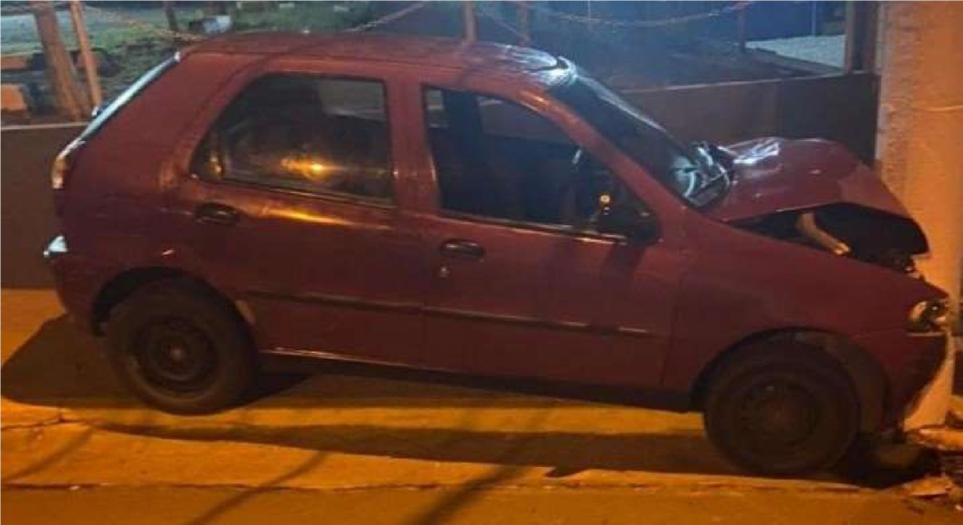 Polícia Militar Atende Acidente De Trânsito No Bairro Cruzeiro