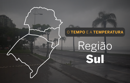 PREVISÃO DO TEMPO: segunda-feira (6) com fortes chuvas no Rio Grande do Sul