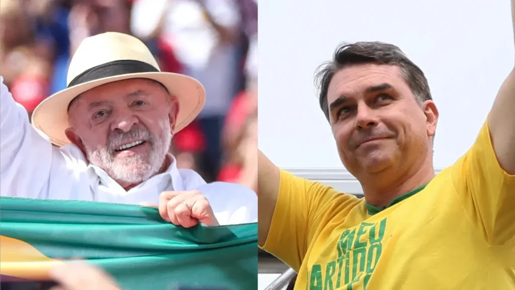 Em seus redutos, Lula e Flávio abrem campanhas focando em segurança