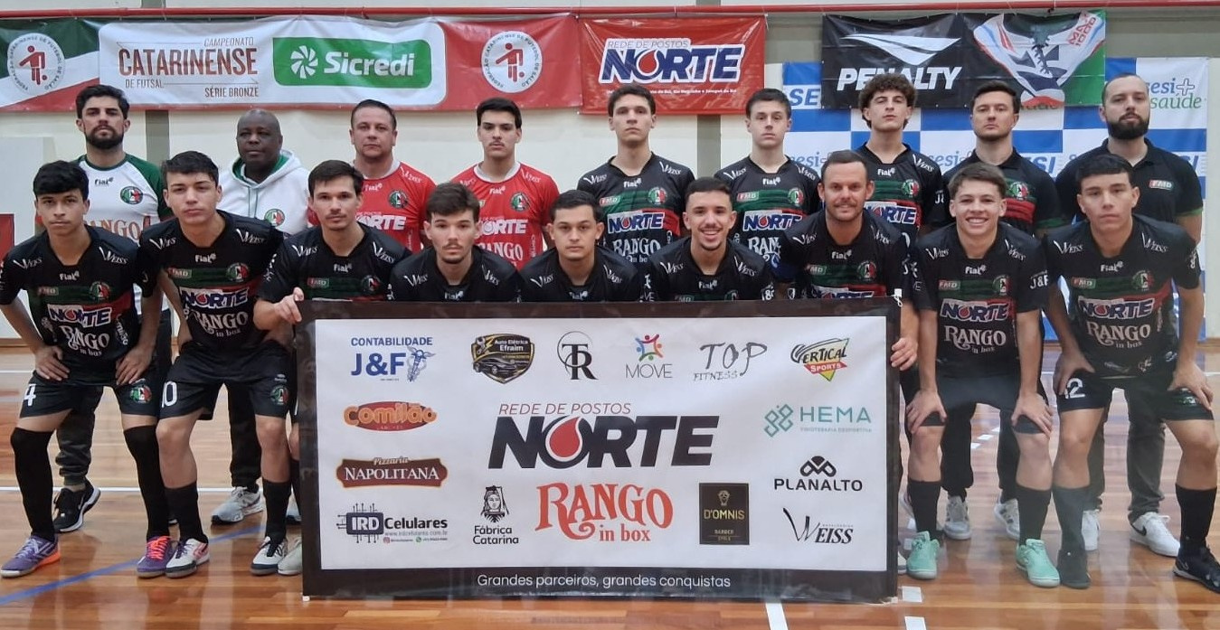Futsal de São Bento encara jogo decisivo pela Série Bronze nesta terça-feira