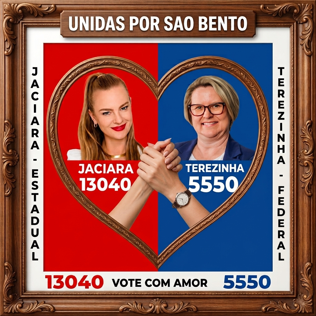 VOTE POR AMOR  Á SÃO BENTO