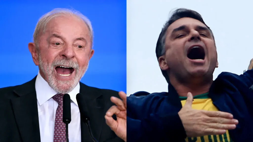Lula e Flávio Bolsonaro trocam ataques sobre STF