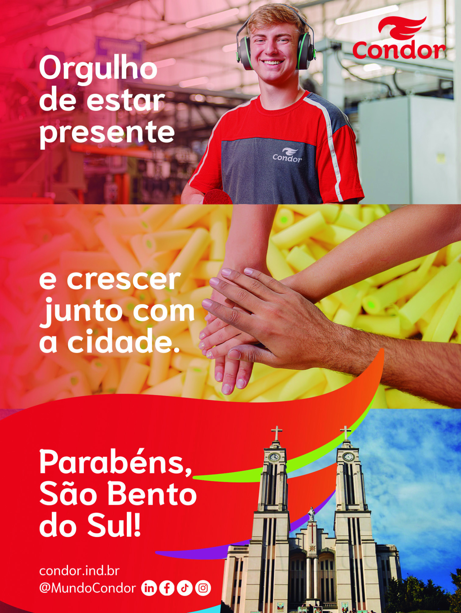SÃO BENTO DO SUL 153 anos